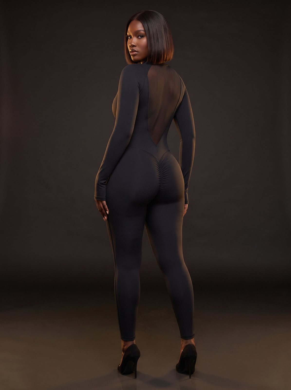 The Sheer Back Jumpsuit