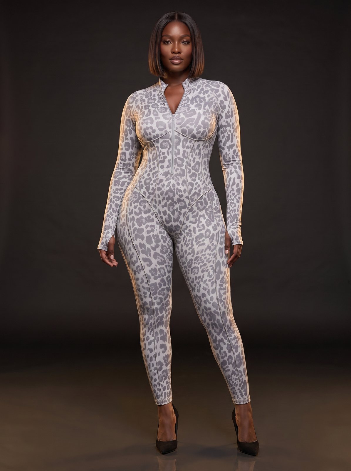 The Snow Leopard Catsuit