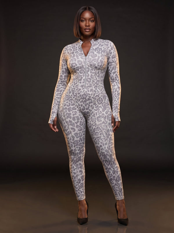 The Snow Leopard Catsuit