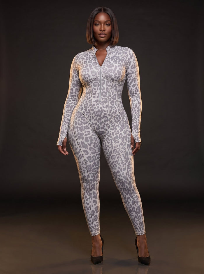 The Snow Leopard Catsuit
